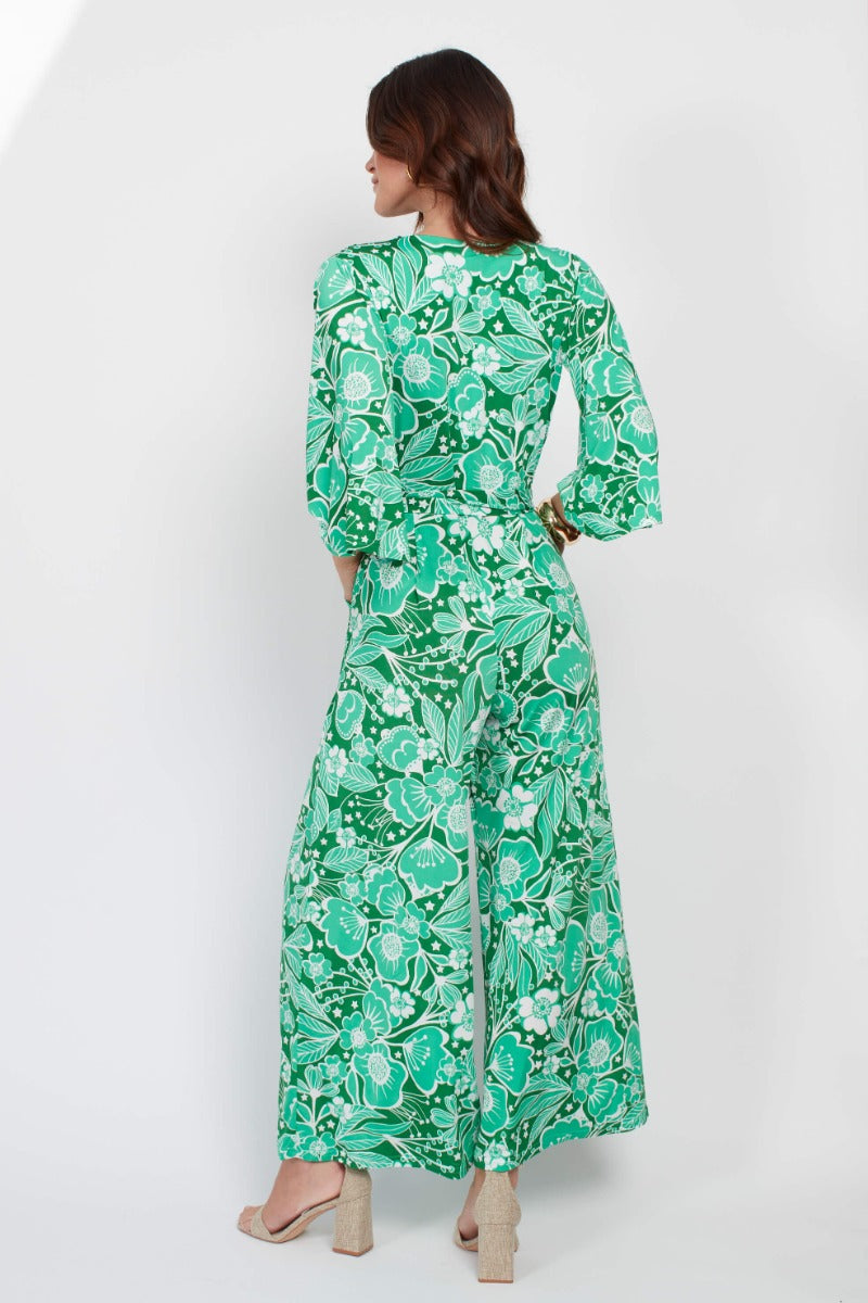 Wildflower Green Jumpsuit