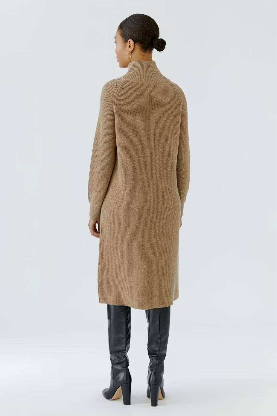 Biscuit knit dress