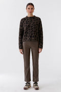 Chocolate Leather Trousers