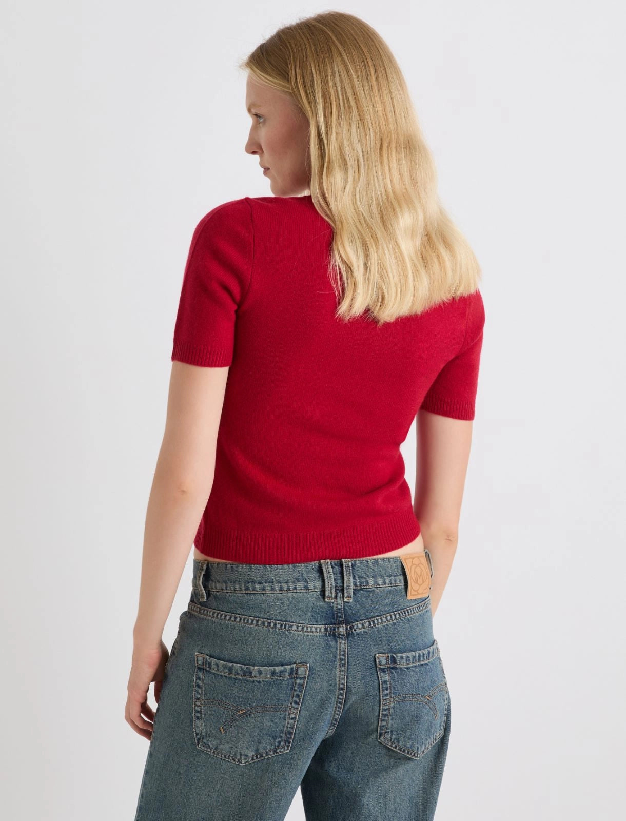 Wool-cashmere twin set