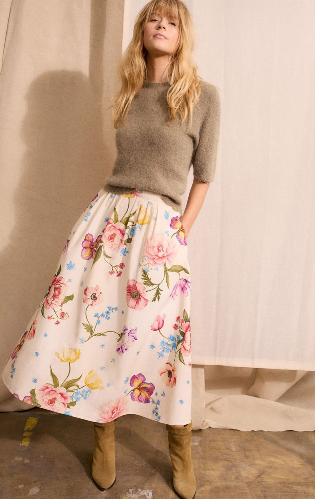 Floral Skirt
