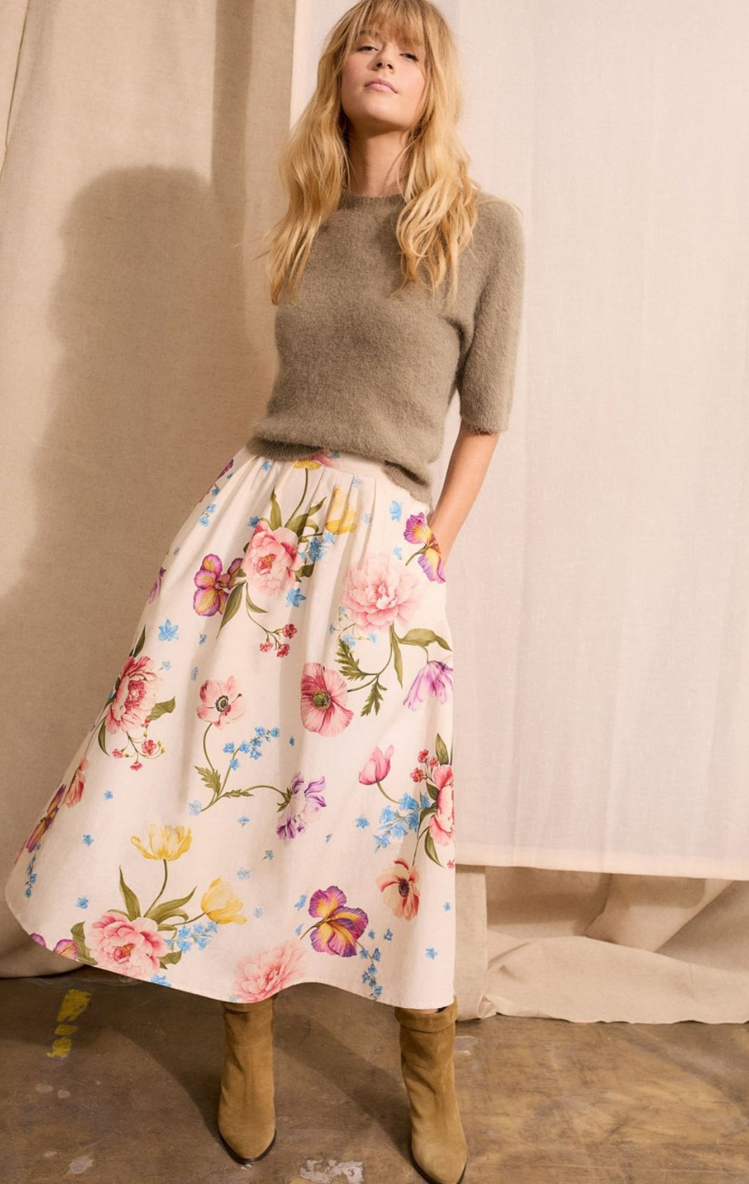 Floral Skirt