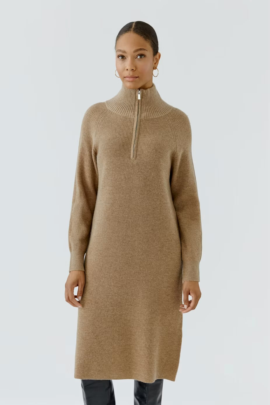 Biscuit knit dress