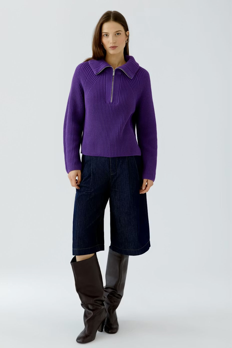 Purple 1/4 Zip