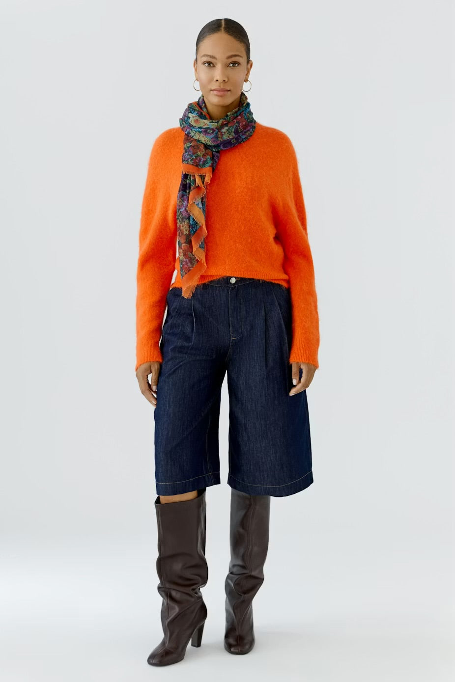 Purple/Orange Scarf