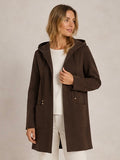 Chocolate Hooded Jacket