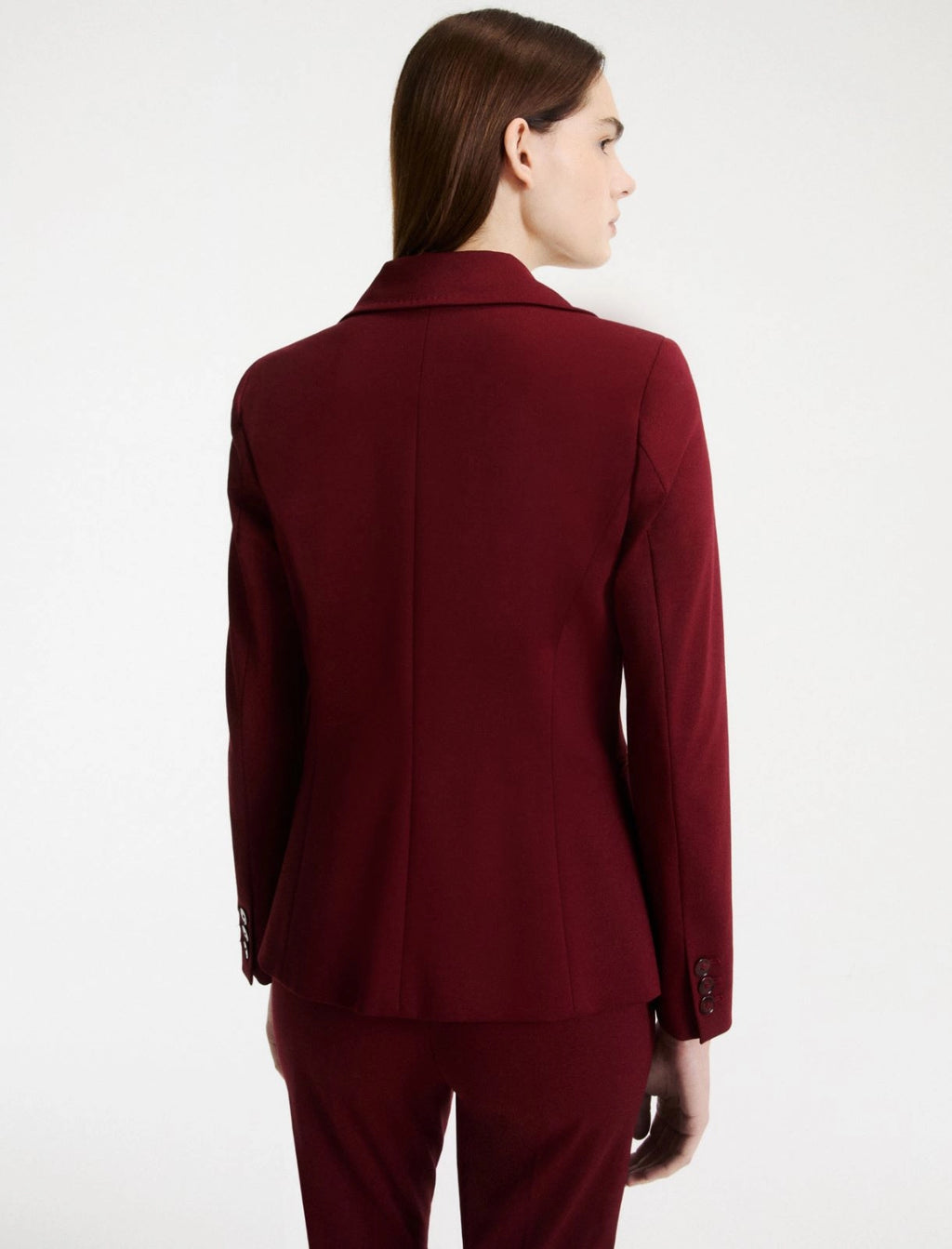 Wine Trouser suit