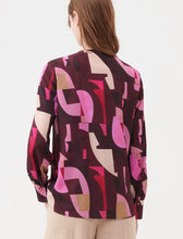 Load image into Gallery viewer, Marella Plum / Pink Patterned Shirt
