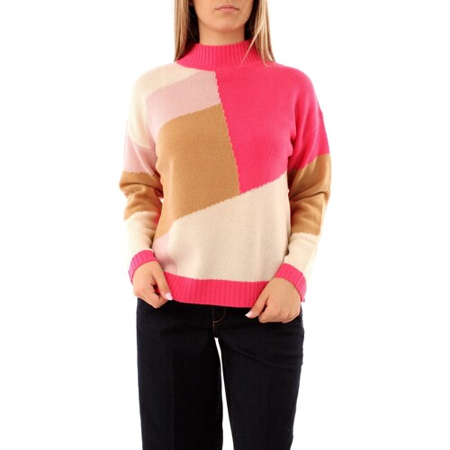 Marella Pink/Camel Wool Mix Sweater