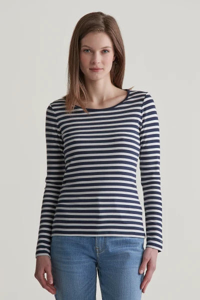 GANT Slim Striped L/S T-Shirt